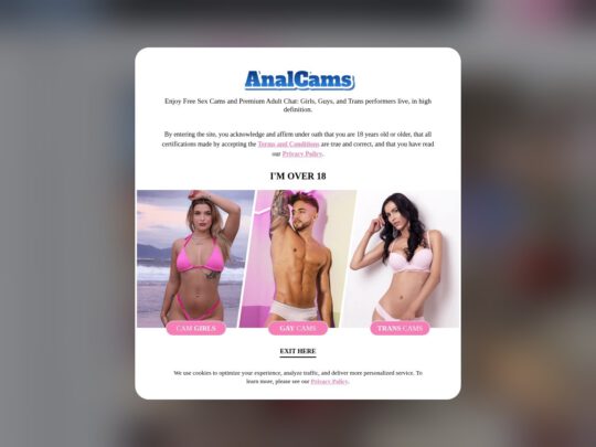 Anal Cams Anal Cams